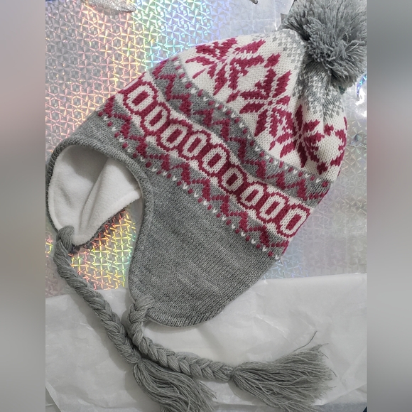 The Academy Brand Accessories - NWT-Womens Polar Edge Pink Winter Hat